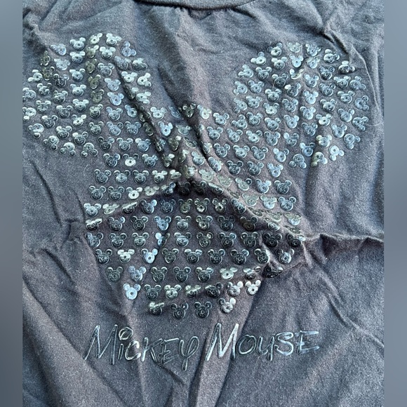 Disney Women’s Mickey Mouse Cotton Short Sleeve Tee - Picture 2 of 3